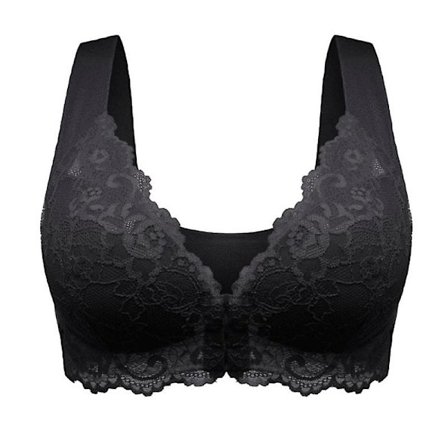 Dame Blød Ultra Åndbar Zero Bunden BH Trådløs Push Up Anti-hængende BH Undertøj