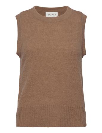 Lissie Knitted Vest Green SPARKZ COPENHAGEN