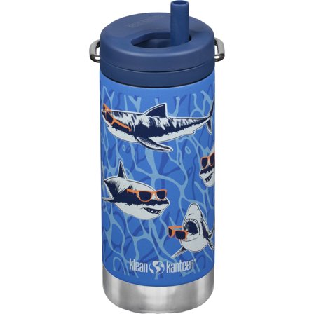 Klean kanteen Isoleret Termoflaske TKWide 355 ml med Twist Cap, Sharks in Shades | KitchenOne