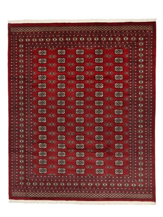 Handknuten Bokhara 2Ply 246X292 Ullmatta Stor