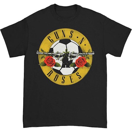 Guns N Roses GNR fotboll T-shirt