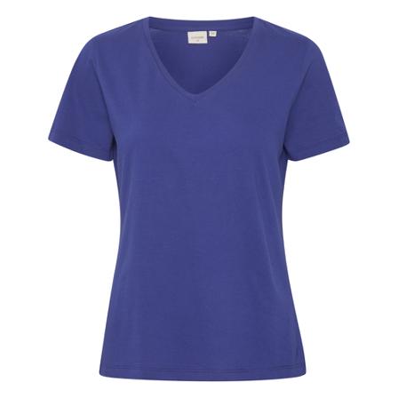 Cream, Naia Tshirt Blauw, Dames, Maat:S