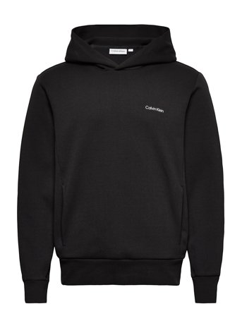 Micro Logo Repreve Hoodie Black Calvin Klein