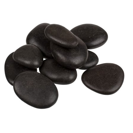 9-Pack - Massage Stenar / Värmestenar - Hot Stones