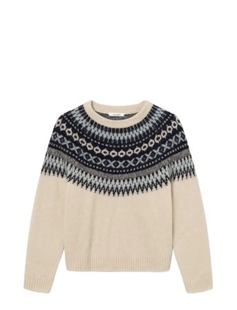 nué notes Edmund Crewneck - Cream - L