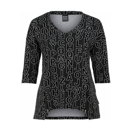 Pont Neuf Sanja - Black Sort, Dame Bluser