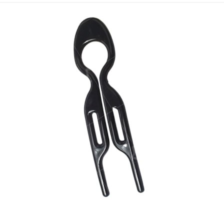 5 stk. U-formede hårkamme, franske hårnåle til kvinder, sort