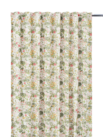 Svanefors Äng Gardin 2p Gardiner Grön 135x280 cm