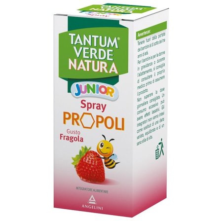 Tantum Verde Natura Junior Spray Propoli Alla Fragola 25ml