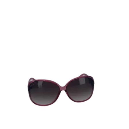 Gucci Vintage, Pre-owned Plastic sungles Rood, Dames, Maat:ONE Size
