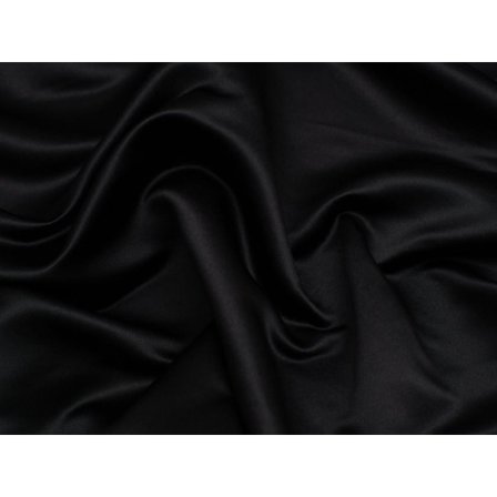 Minerva Classique Duchess Satin Stof Sort - pr. meter