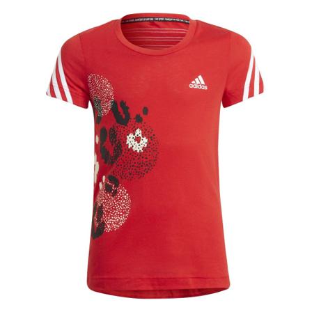 Shirts Adidas 3stripes Graphic Tee Röda 165 - 170 Cm/l