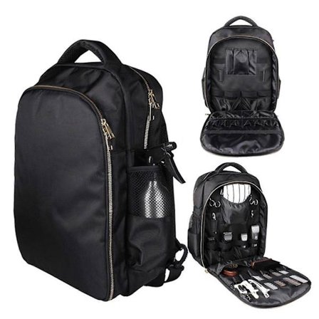 Vandtæt Rygsæk til Frisørværktøj - Taske til Barbersakse, Organizer til Hårklippeværktøj, Frisørrygsæk