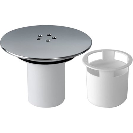 Dusjavløpsdeksel Erstatning, Krom Dusjavløpsdeksel, Deksel for Dusjavløpsuttak, Dusjpluggdeksel 90mm / 115mm