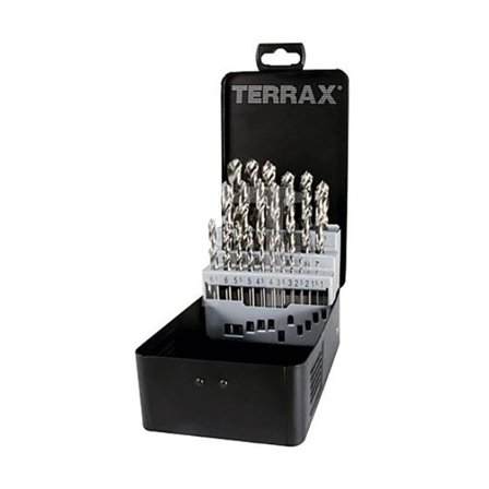 Ruko A214215 Poranteräsarja hiottu, 25 osaa, Koneiden tarvikkeet & käyttöosat