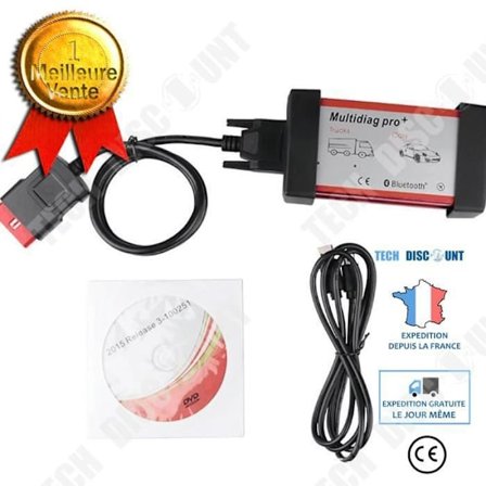 Diagnosetool - TCS - CDP OBD2 - Mini og Bærbar - Effektiv - Universel