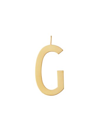 Design Letters | Archetypes 30 Mm, Gold, A-Z | ONE SIZE