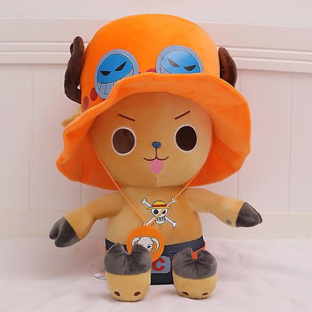 55cm Sarjakuva One Piece Pehmolelut Chopper Pehmonukke Täytetty Anime Söpö Lelu, Chopper-nukke Paras Lahja Lapsille D 70cm D