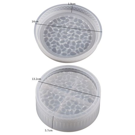 diamant Förvaringslåda Molds Epoxihartsform Form