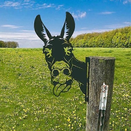 Puutarha-aidan eläinkoristeet