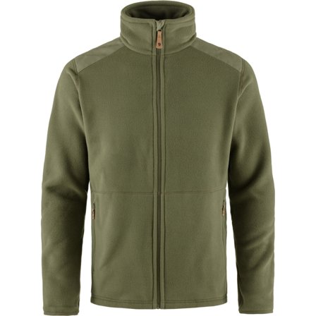 Fjällräven Men's Sten Fleece in Green | Size: Small, G-1000