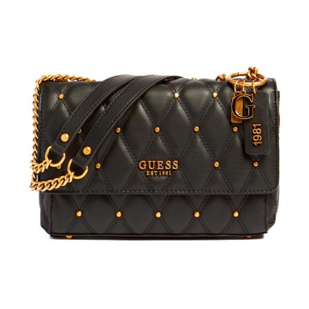 Guess, Triana Shoulder Bag Zwart, Dames, Maat:ONE Size