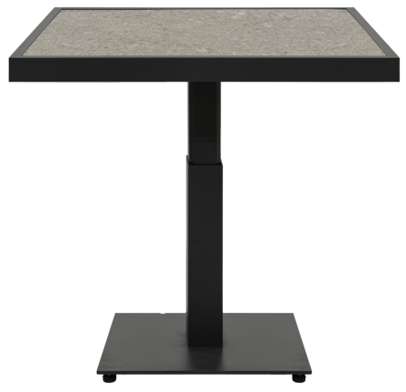 Brafab Scale Soffbord 85 cm Svart/Grå Keramik, Utemöbler