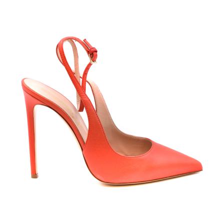 Ninalilou Pumps neckline , Rood , Dames , Maat: 38 EU