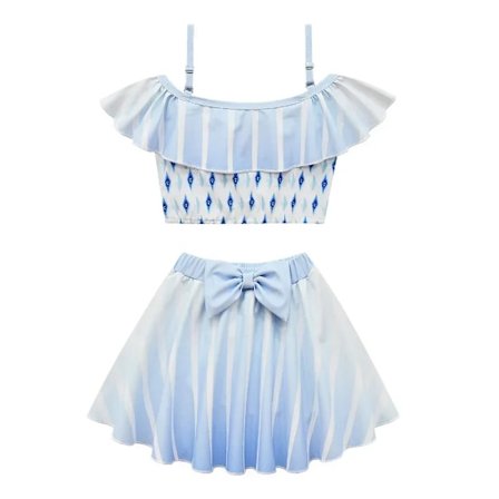 Disney Frozen Lasten Uima-asut Cosplay Elsa Anna Uimapuku Tytöille Kawaii Ranta Lyhythihainen Lyhyt Hame Hatut Lasten Bikinisetit