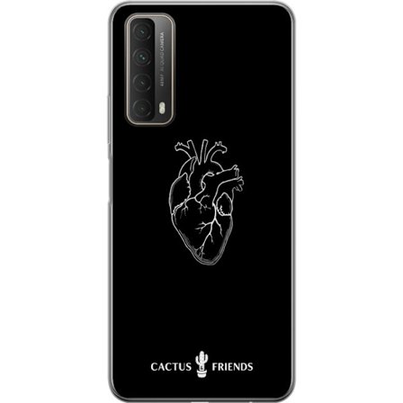 Yhteensopiva Puhelinkuori Huawei Huawei P smart 2021 Kaktus ja Ystävät - Keskiaikaan Anatomia Sydän