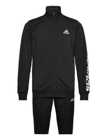 Primegreen Essentials Linear Logo Tracksuit Sweatshirts & Hoodies Tracksuits - SETS Sort Adidas Performance
