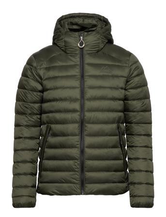 Hooded Fuji Sport Padded Jkt Fôret Jakke Kakigrønn Superdry*Betinget Tilbud