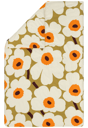 Marimekko Unikko Dc 150X210 Filtar & plädar Brun ONESIZE