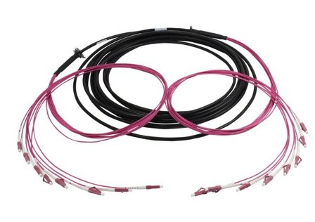 SYNERGY LWL-Kabel, Trunkkabel U-DQ(ZN)BH 8G 50/125, LC/LC OM4 20m, Ring, Synergy21