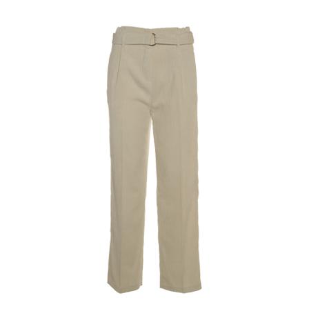 Liu Jo, Straight Trousers Beżowy, Kobieta, Rozmiar: XL