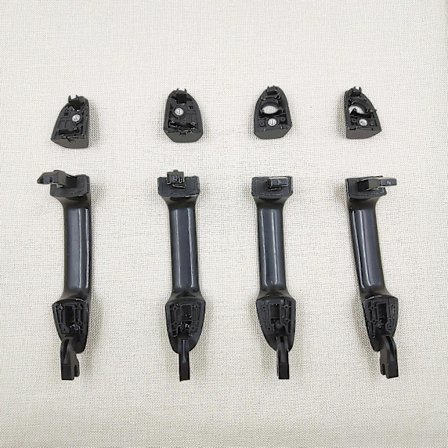 Etu Taka Ulko-ovenkahva Musta Vasen Oikea Kia Spectra Cerato 2004 2005 2006 2007 2008 2009