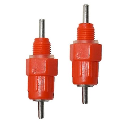 Drikkeapparat for fjørfe Kylling Nippel Drikkeapparat Rød Fjærtype Munn