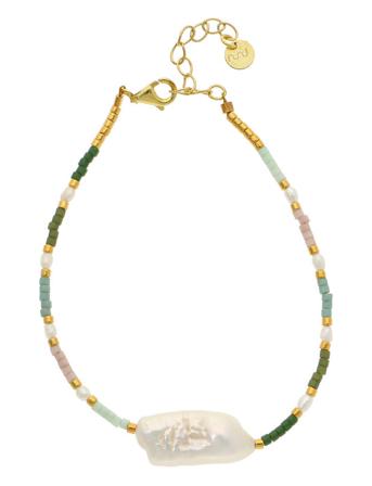 Sofie Bracelets Accessories Jewellery Bracelets Pearl Bracelets Multi/mønstret Nuni Copenhagen*Betinget Tilbud
