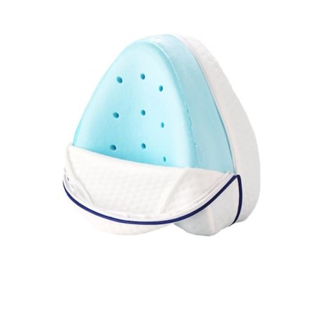 Ortopedisk ergonomisk benpute i memory foam Knäpute Blå