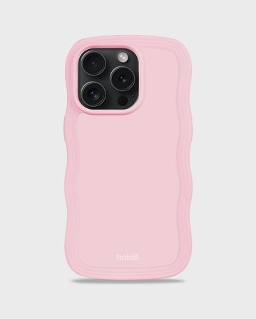 HOLDIT Wavy Case iPhone Pink 14 Pro, Tøj & Bolig, Elektronik, Telefon & Mobiltilbehør