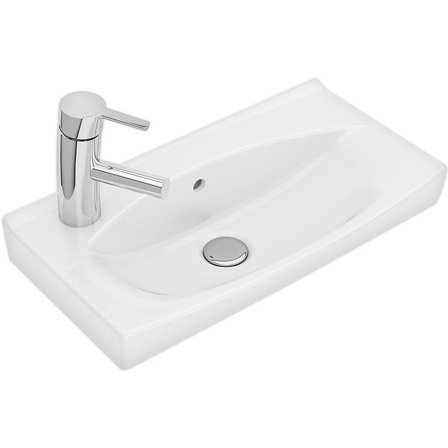 Ifö Spira 15088 Vaskeservant 51,5 cm, kranhull venstre, Baderom