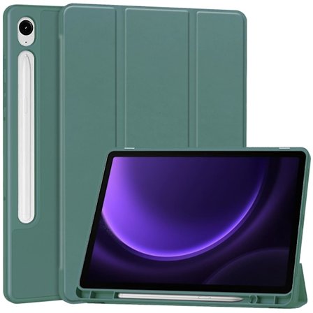 Smart läder case för Samsung Galaxy Tab S9 Fe