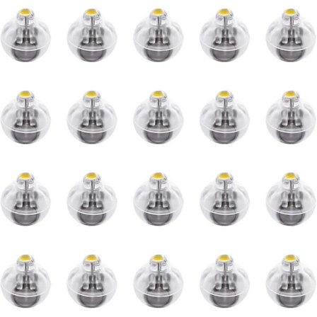 20 st LED Ballonglampor Lyktor Lampor, Varmgult Ljus