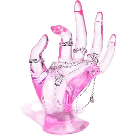 Smyckesställ i Plast, Modell Hand, Smyckesställ