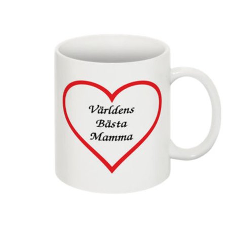 Mugg - Världens bästa mamma