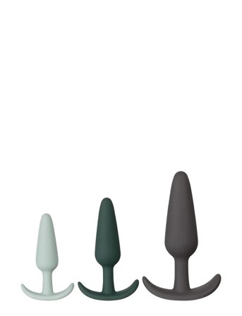 Amaysin Amaysin Triple Butt Plug Set - Multi/patterned - ONE SIZE