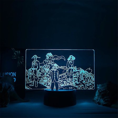 Manga 3d Ljus Tokyo Revengers Mikey Led-lampa för barnrumsdekor Nattljus Födelsedagspresent Rum Bord Anime Tokyo Revengers19