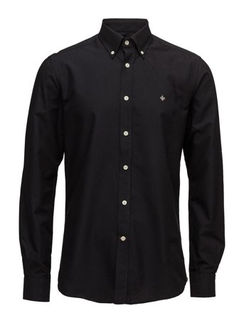 Morris Douglas Shirt-Slim Fit - Black - XXL