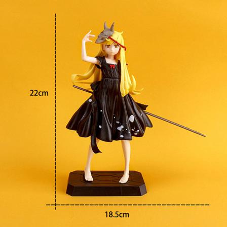 Shinobu Oshino Monogatari Specialfärgad Pvc Action Figur Leksaker