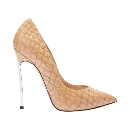 Casadei Blade Lacroc Pumps , Beige , Dames , Maat: 40 EU